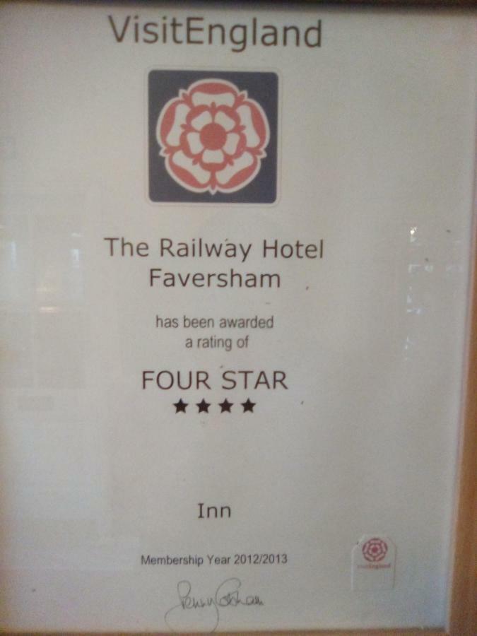 Railway Hotel Faversham Esterno foto